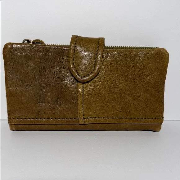 Vintage Fossil Olive Green Soft Leather Wallet - Picture 3 of 15